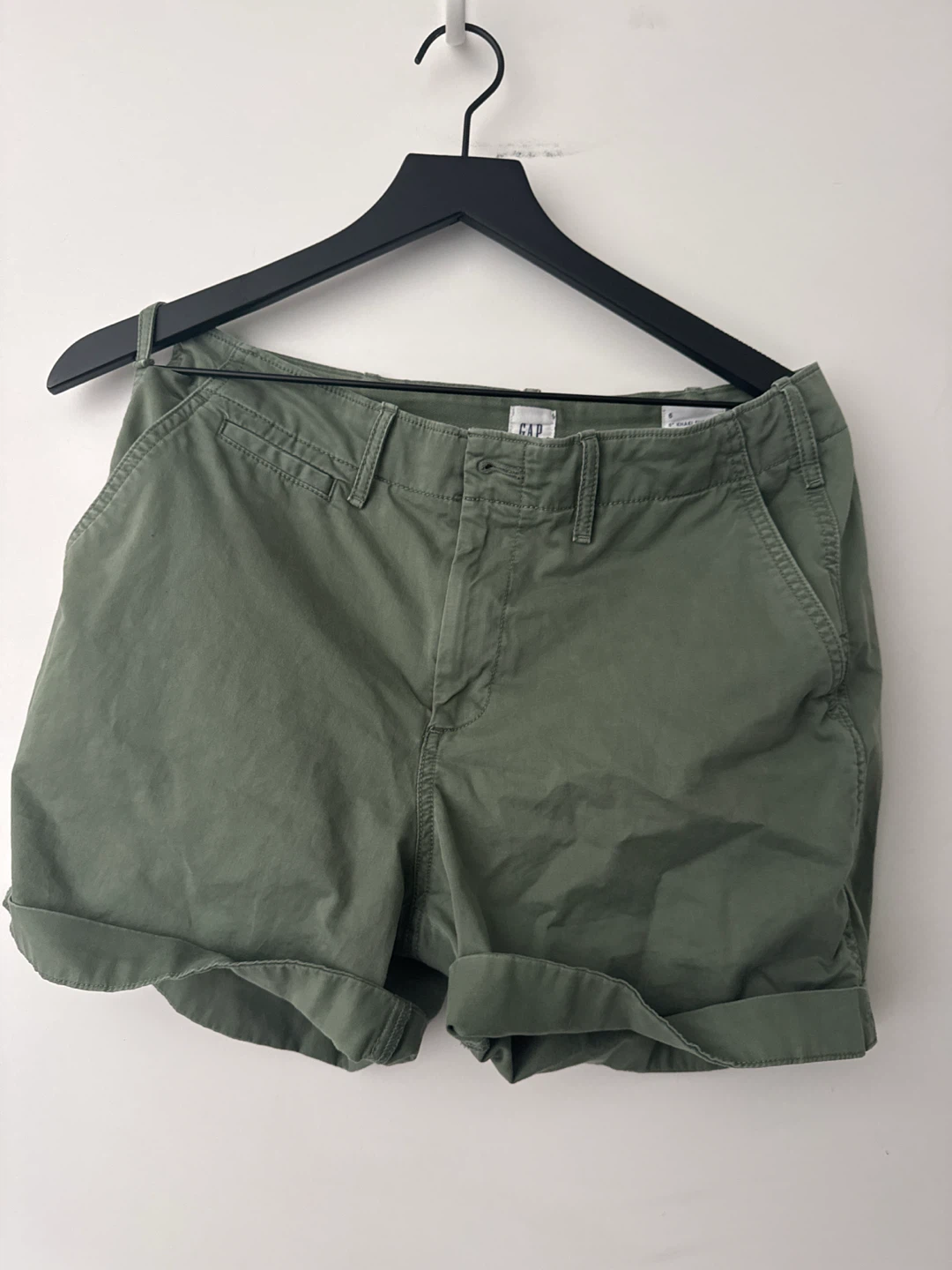 GAP Women's Green Chino Shorts Size 6