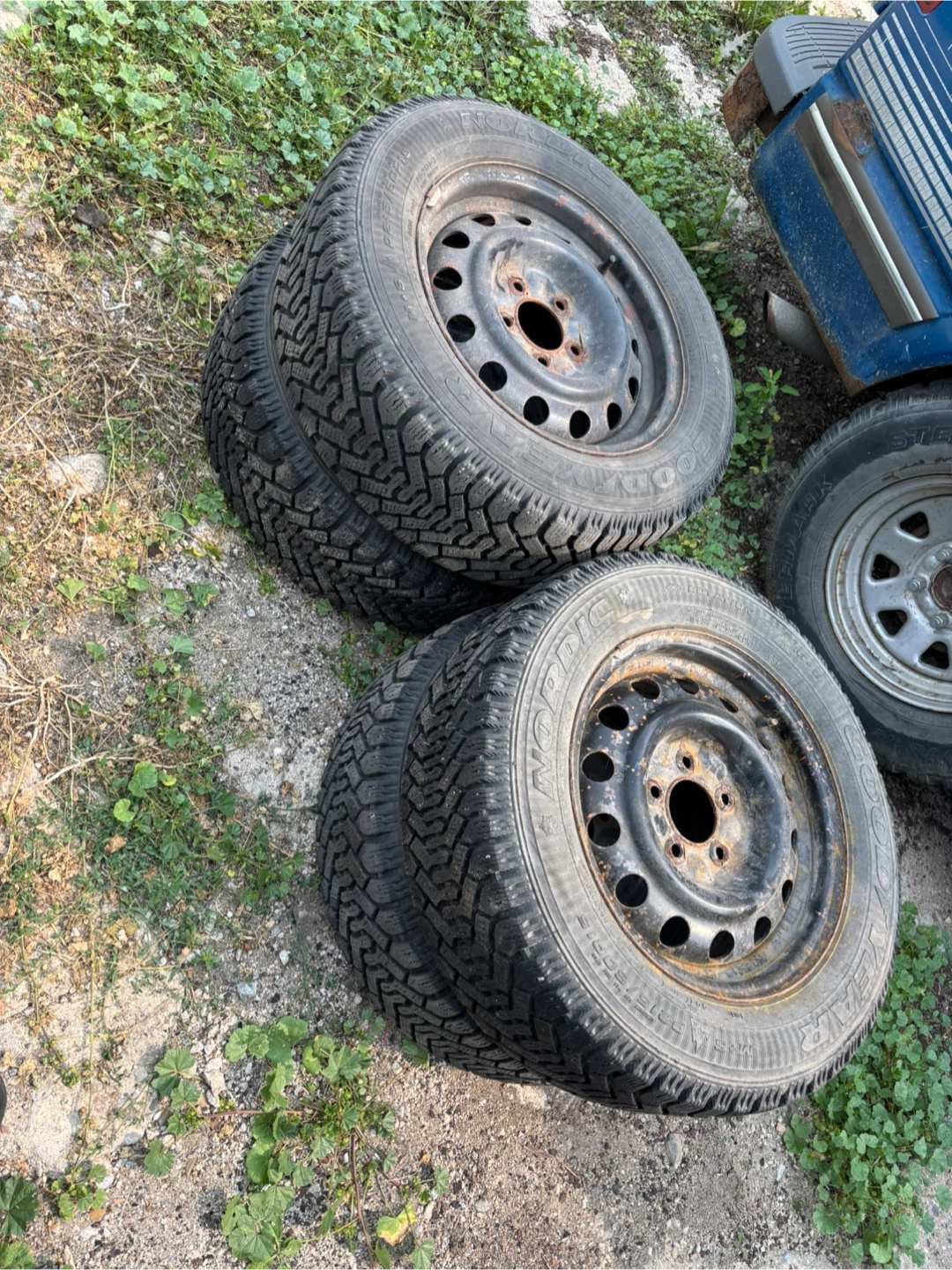 Nordic Winter Tires on Rims (Set of 4)