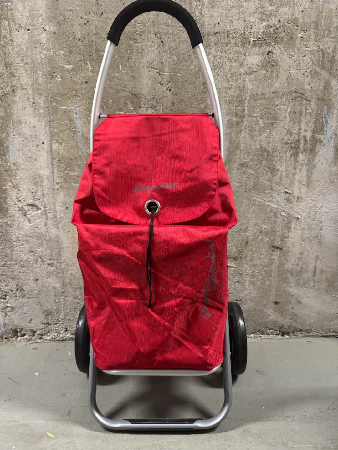 Playmarket Red Shopping Trolley