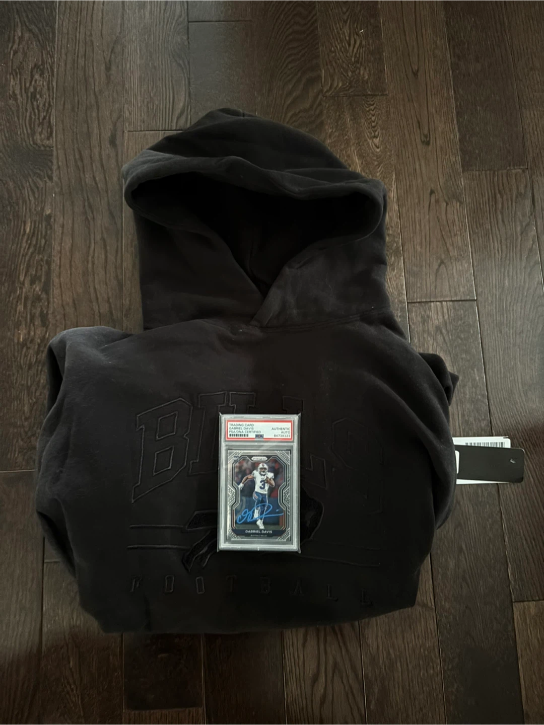 Buffalo Bills Hoodie and Trading Card Lot