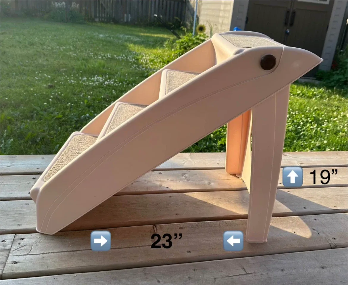 PetSafe CozyUp Folding Dog Stairs - Large, Tan - photo 2