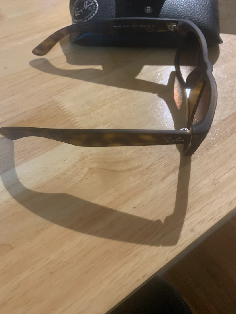 Ray-Ban RB 4165 Justin Sunglasses Tortoise Shell - photo 5
