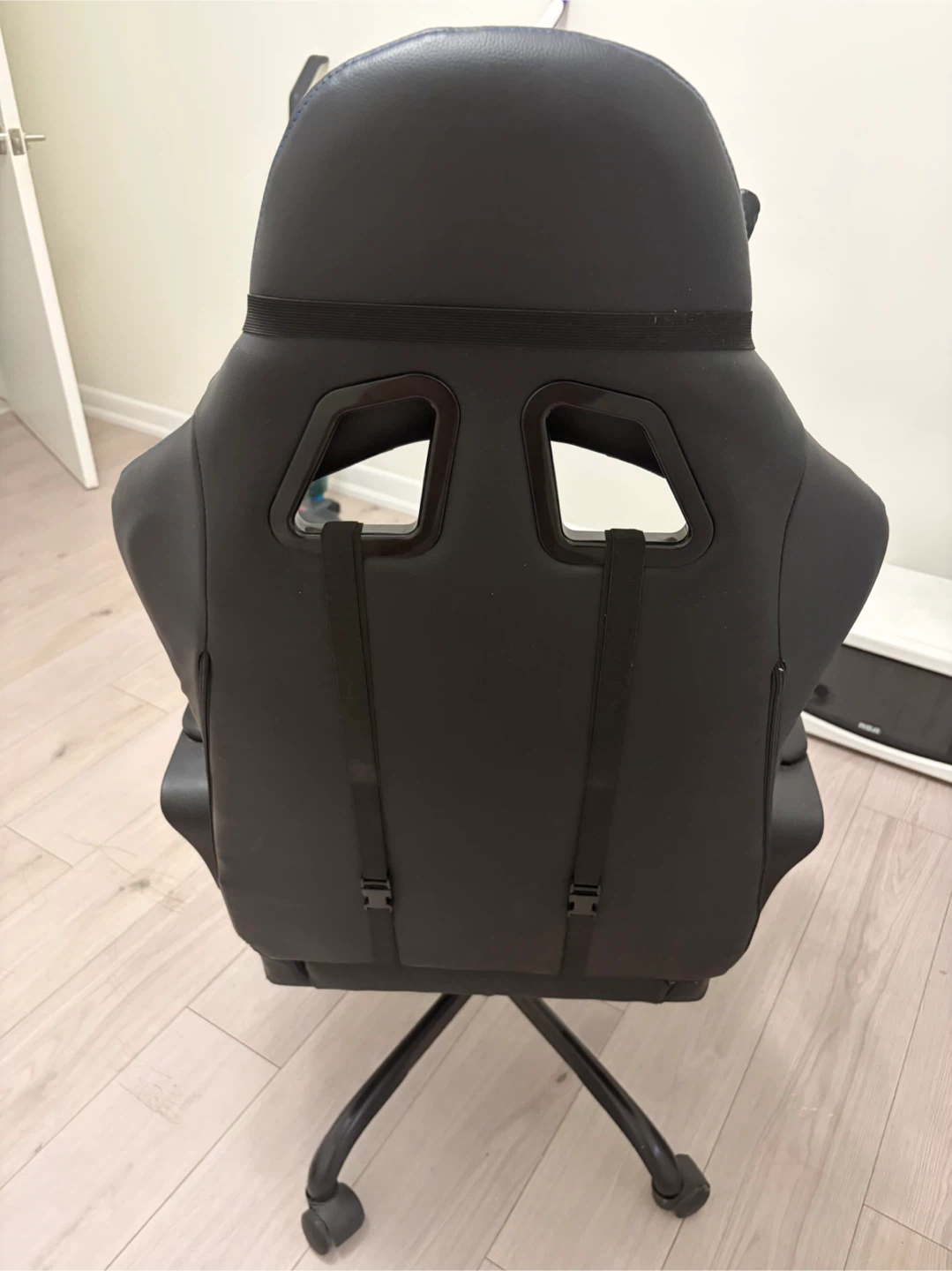 Black and Blue Gaming Chair - photo 3
