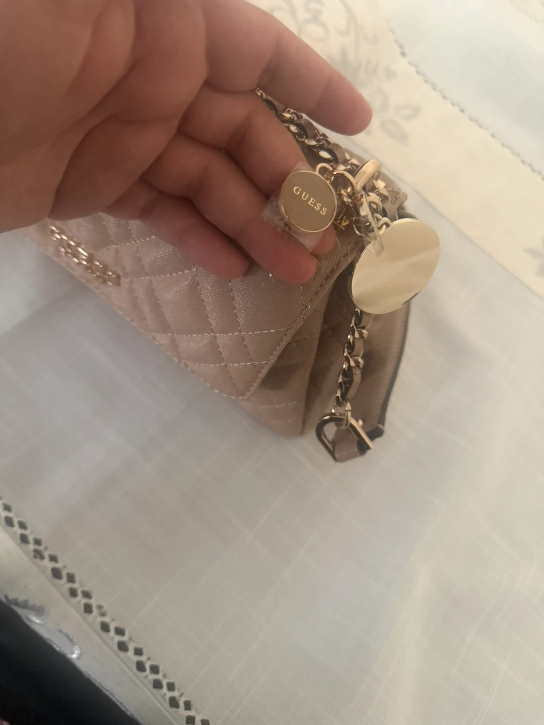 Guess Quilted Crossbody Bag