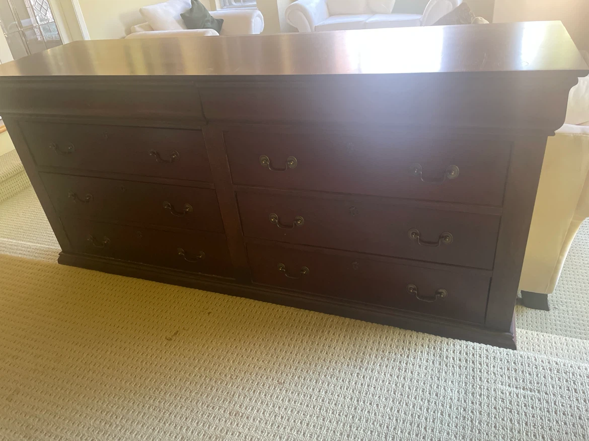 Dark Wood Dresser