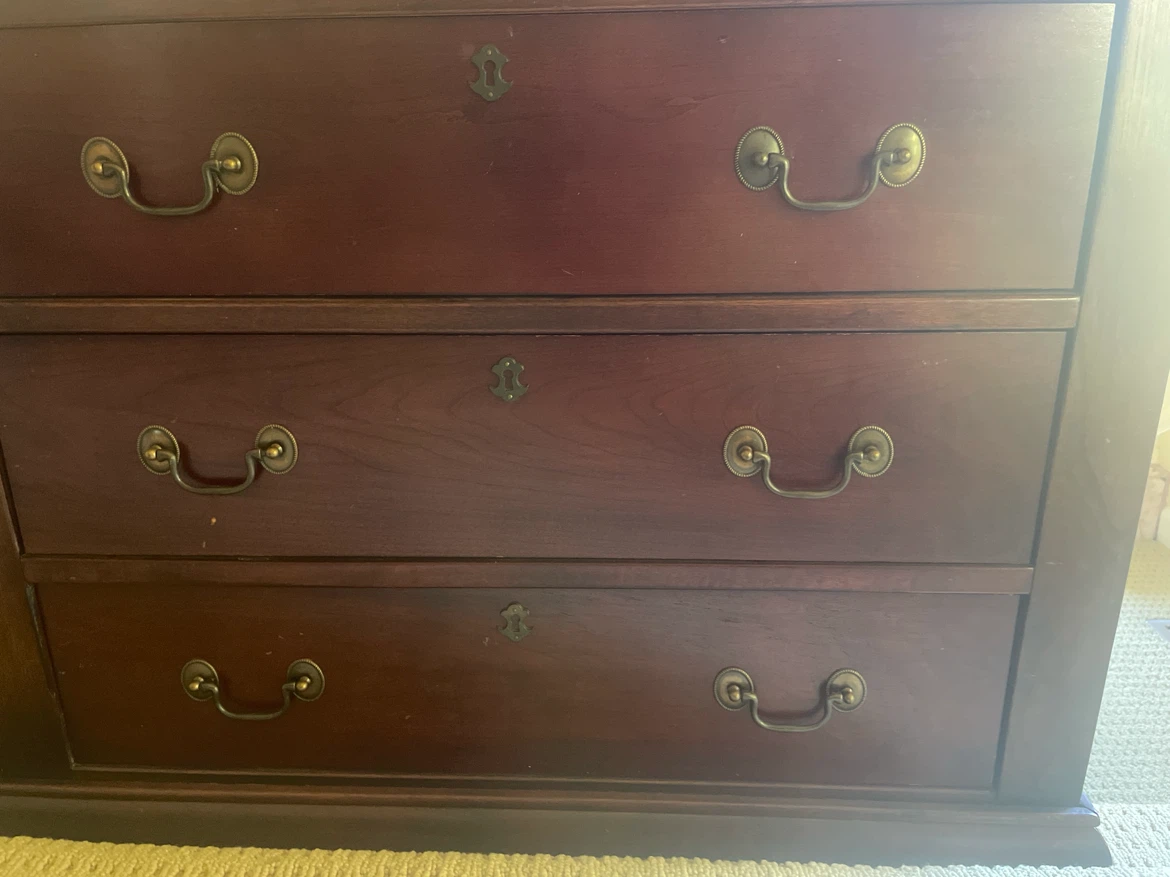 Dark Wood Dresser - photo 2