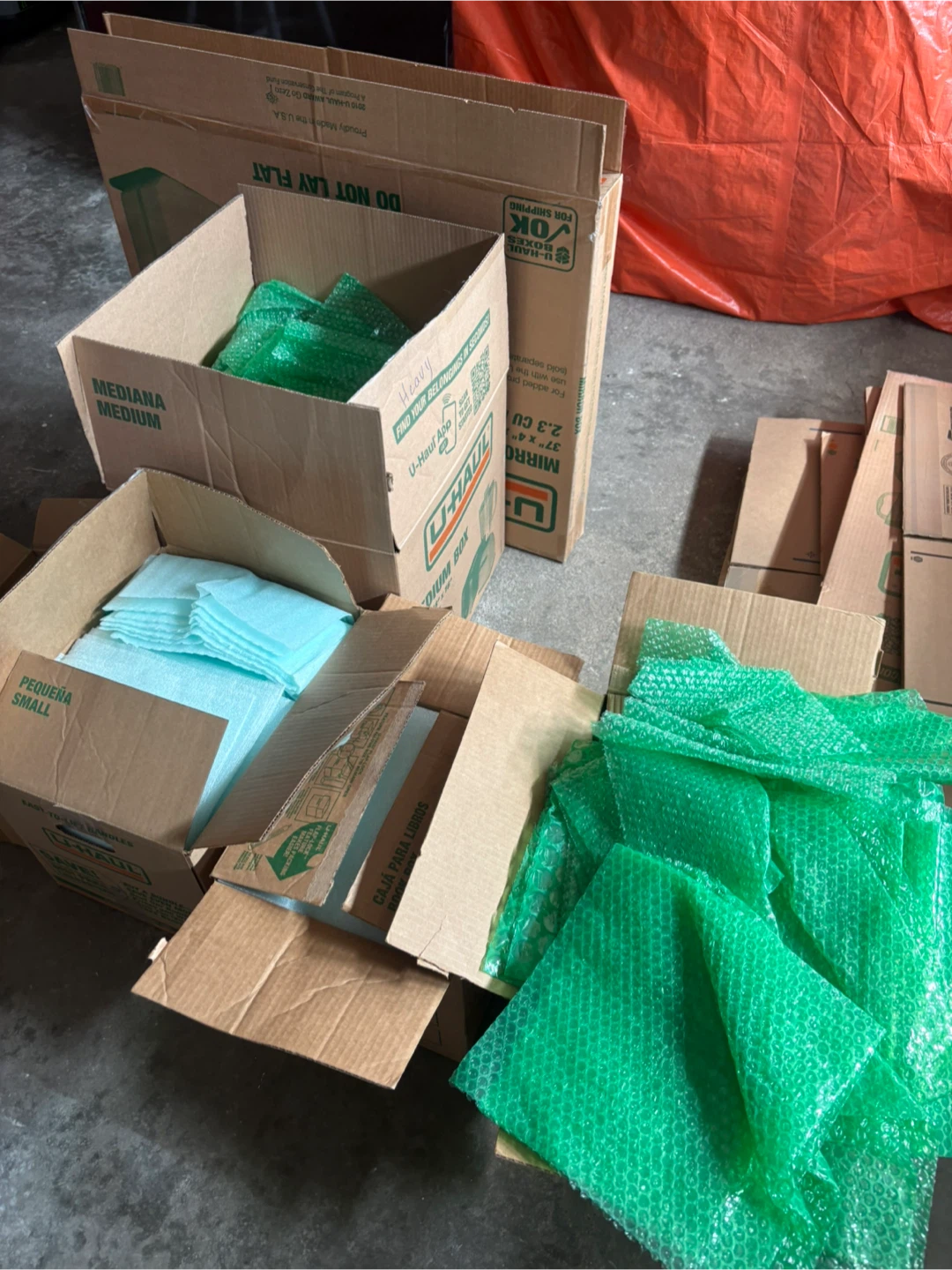 Moving boxes and supplies - photo 2