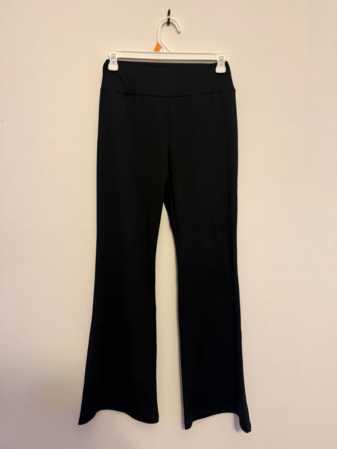 Black Petite S-M Flare Pants