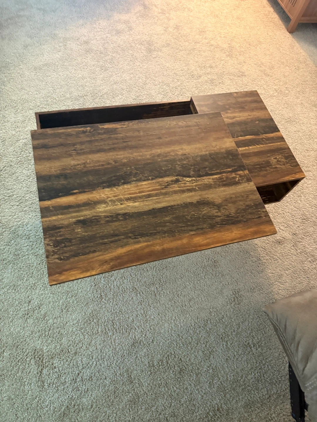 Lift-Top Coffee Table with Storage - photo 5