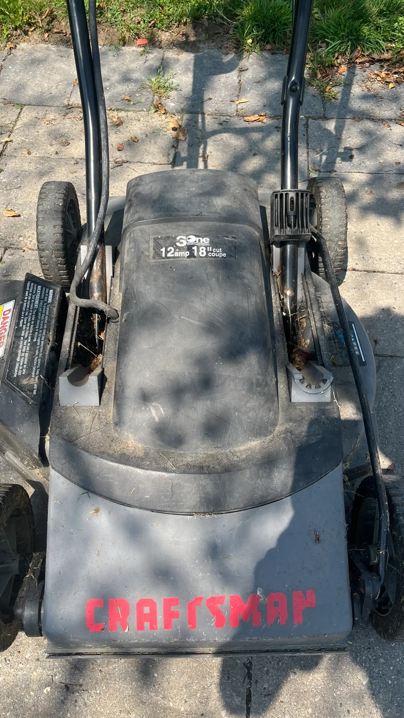 Craftsman 12 Amp 18" Electric Mower