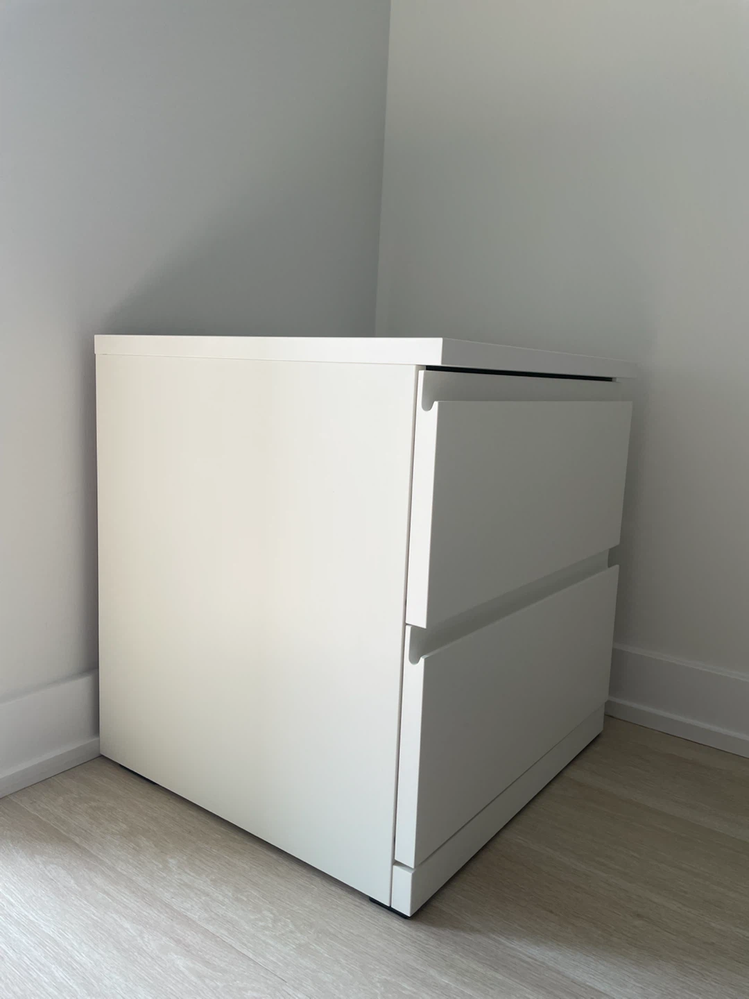 IKEA STORKLINTA Nightstand 50x48x53 cm White