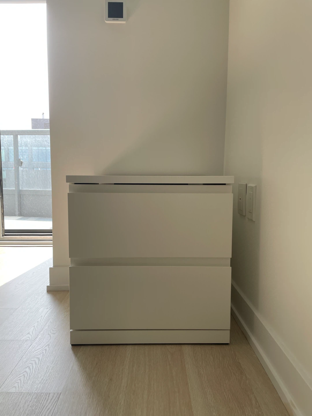 IKEA STORKLINTA Nightstand 50x48x53 cm White - photo 2