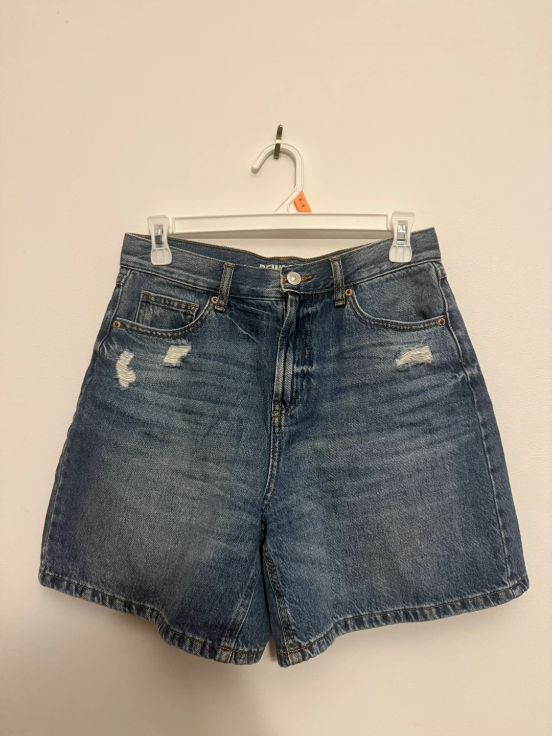 REHASH Super High Rise Denim Shorts