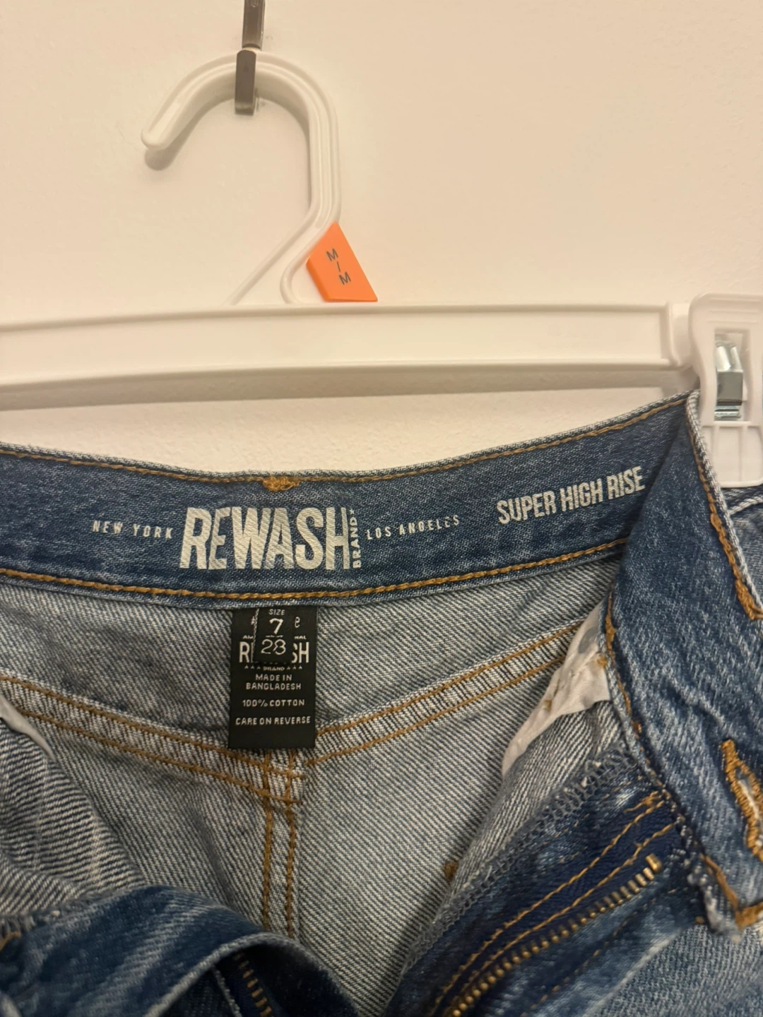 REHASH Super High Rise Denim Shorts - photo 3