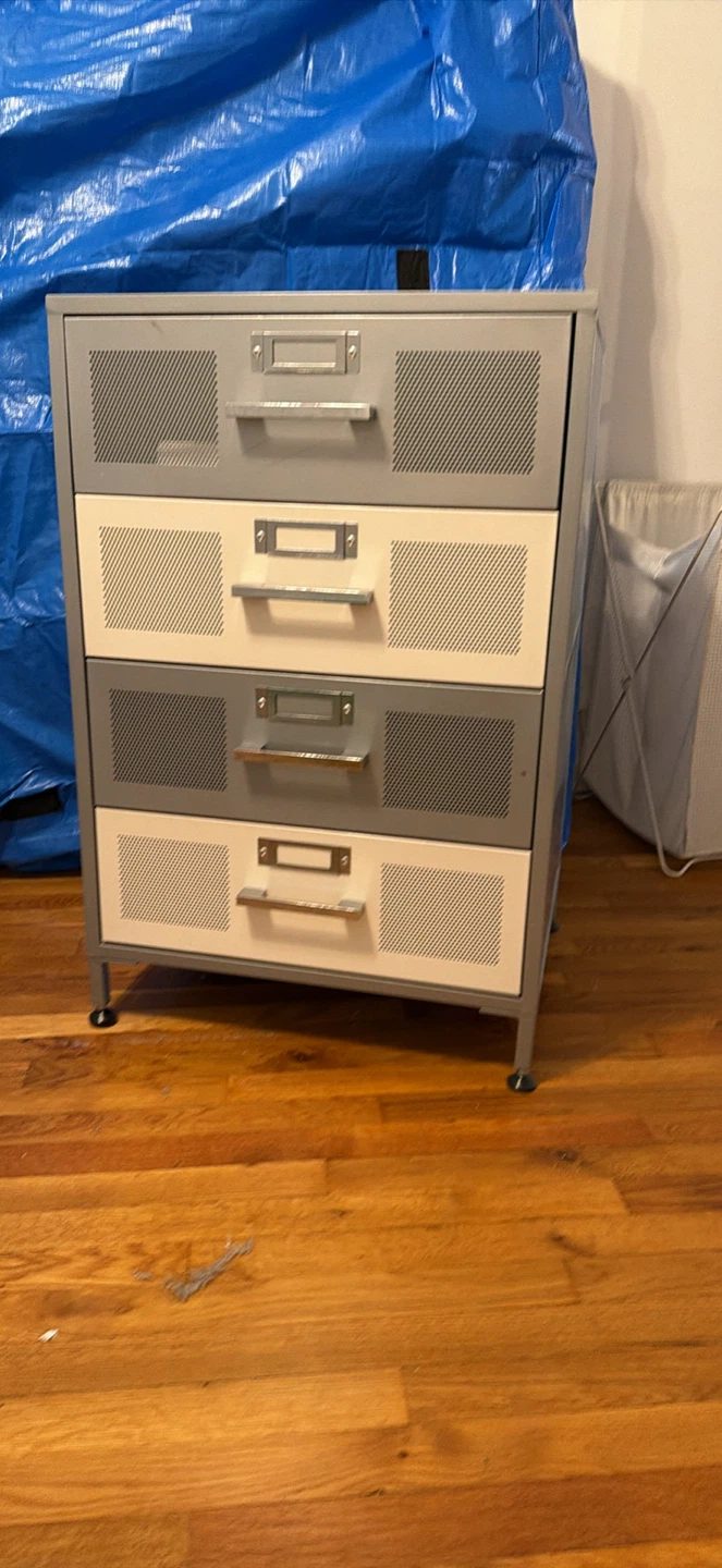 4-Drawer Metal Cabinet