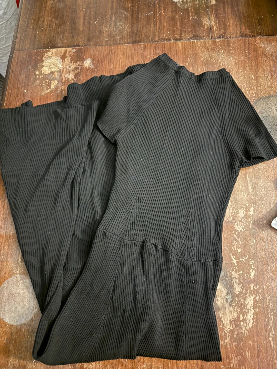 Black ZARA KNIT Dress Size S