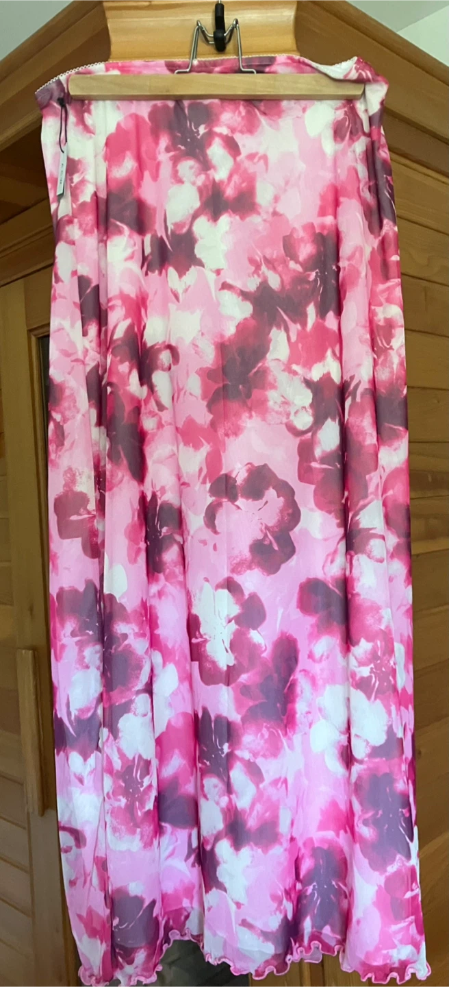 Pink Floral Print dress