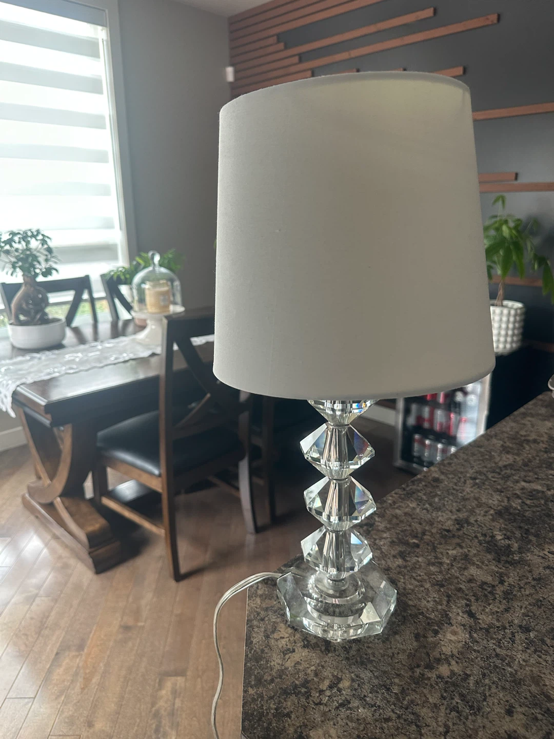 Pair of Crystal Table Lamps - photo 2