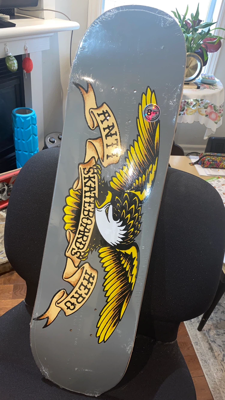 NEW 8.2” Anti-Hero Skateboard deck