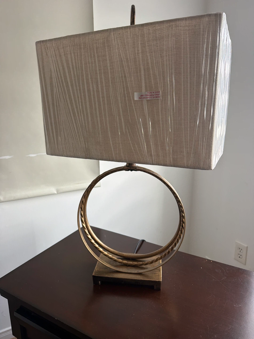 Rectangular Table Lamp