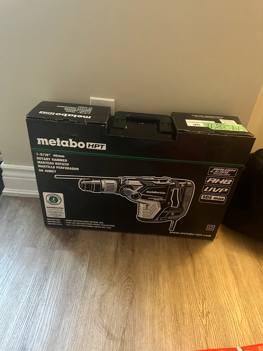 Metabo HPT 1-9/16" 40mm Rotary Hammer DH 40MEY