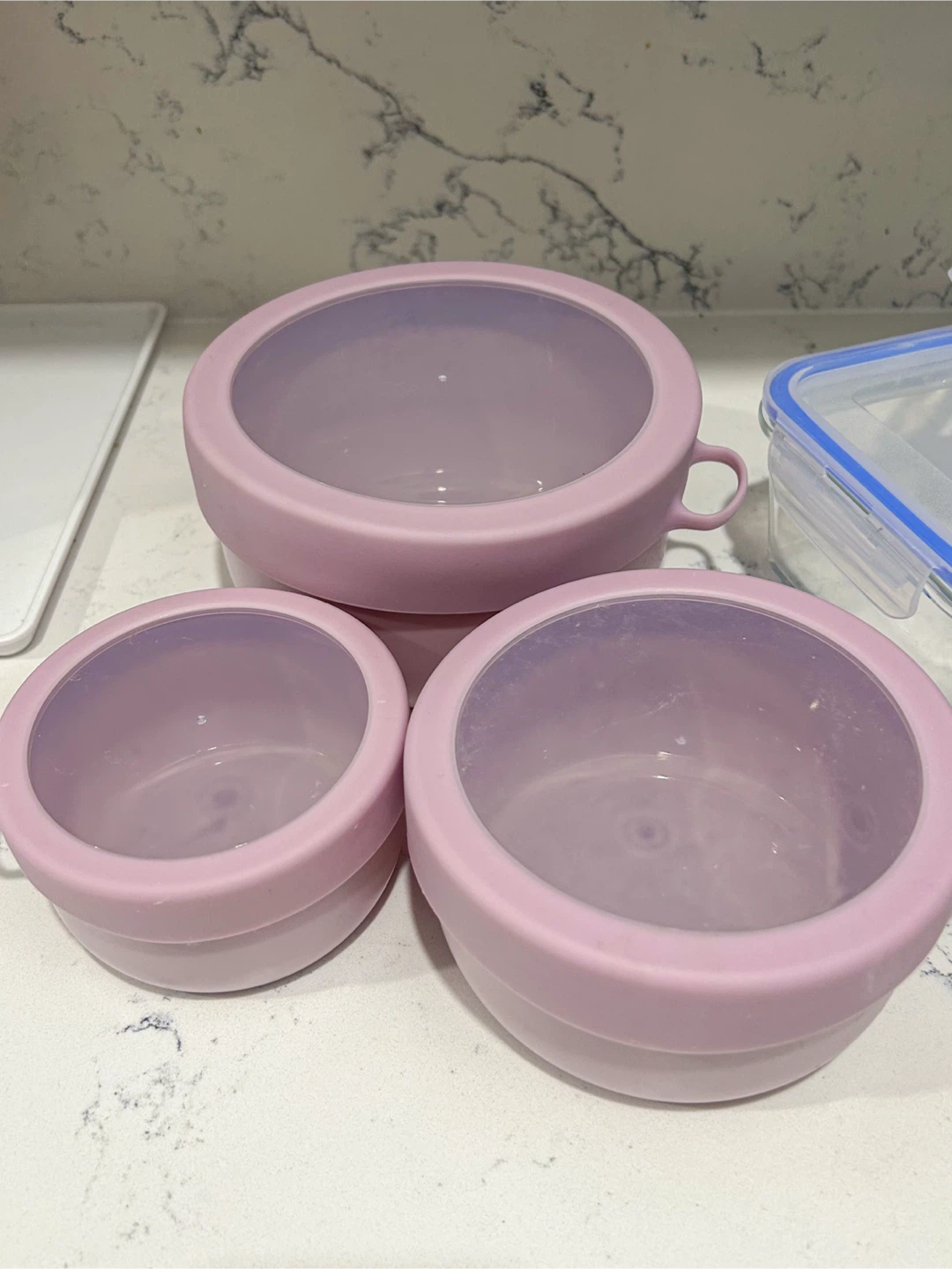 Silicone Lid Containers and Glass Food Containers - photo 2