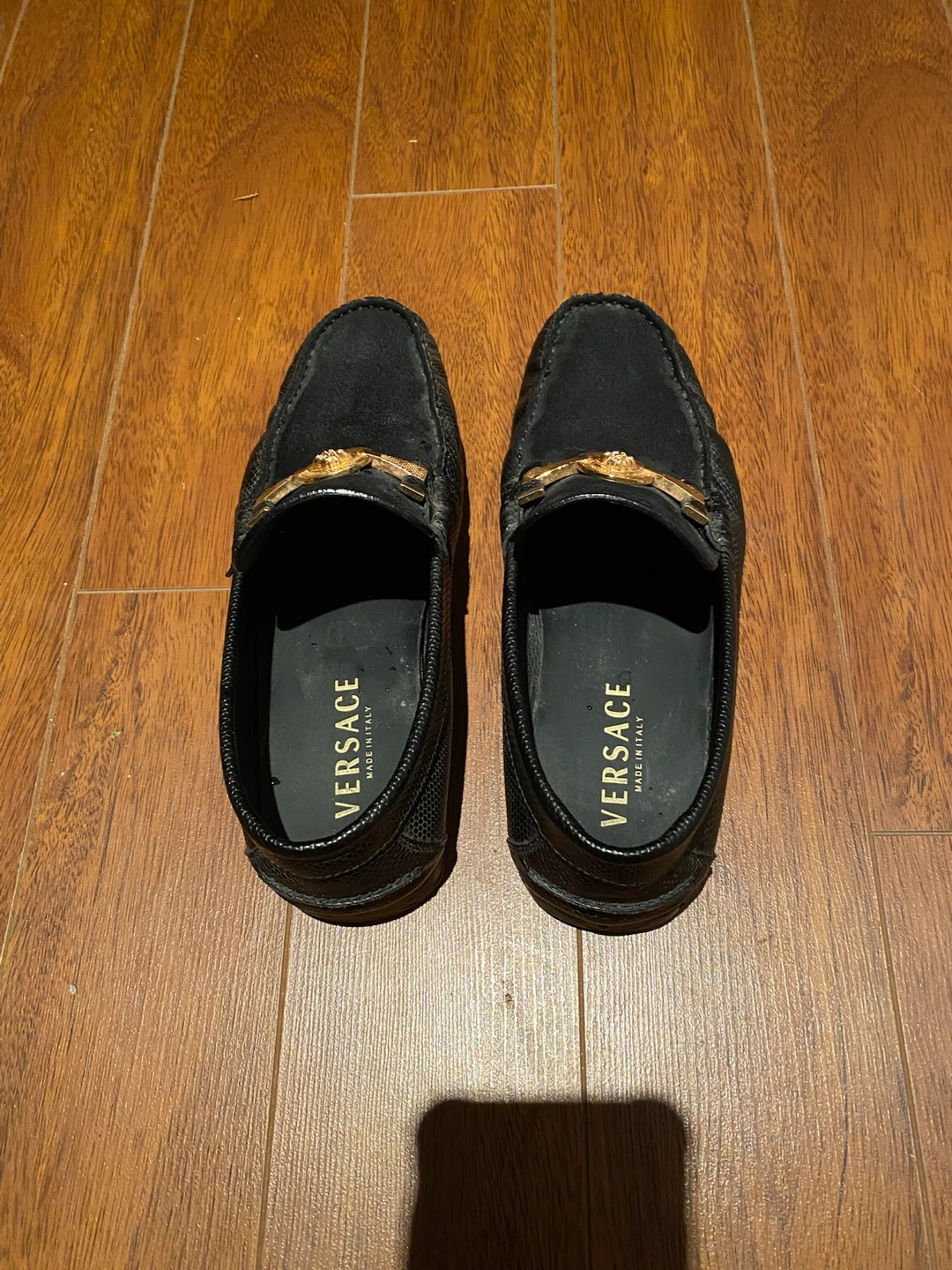 Versace Black Loafers - photo 2