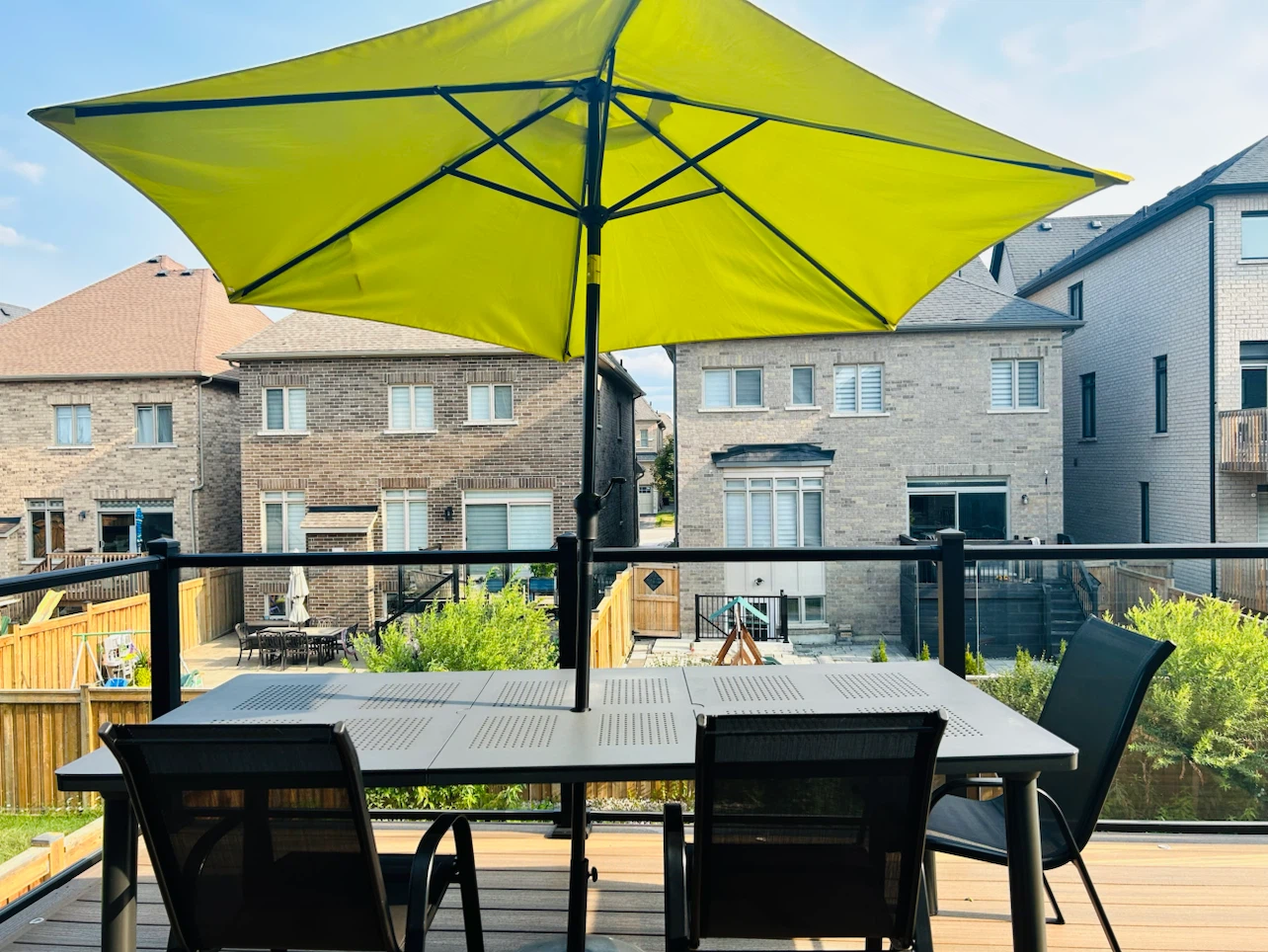 Outdoor Patio Dining Set with Umbrella