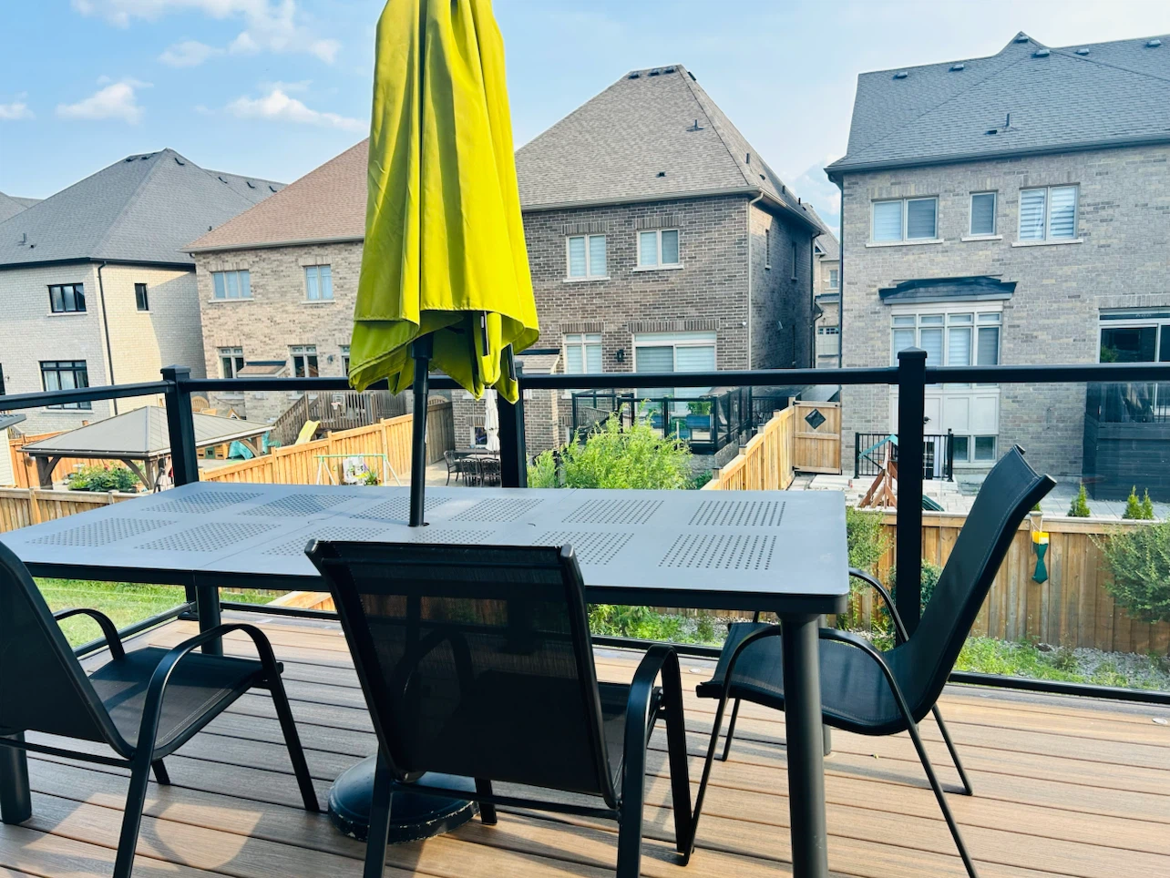 Outdoor Patio Dining Set with Umbrella - photo 2
