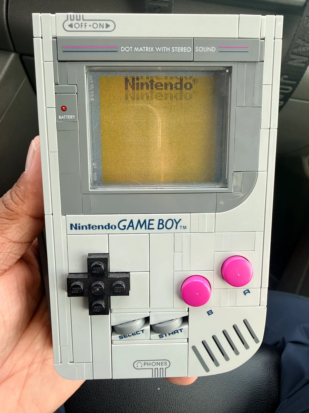 LEGO Nintendo Game Boy Model with Game Cartridges - photo 2