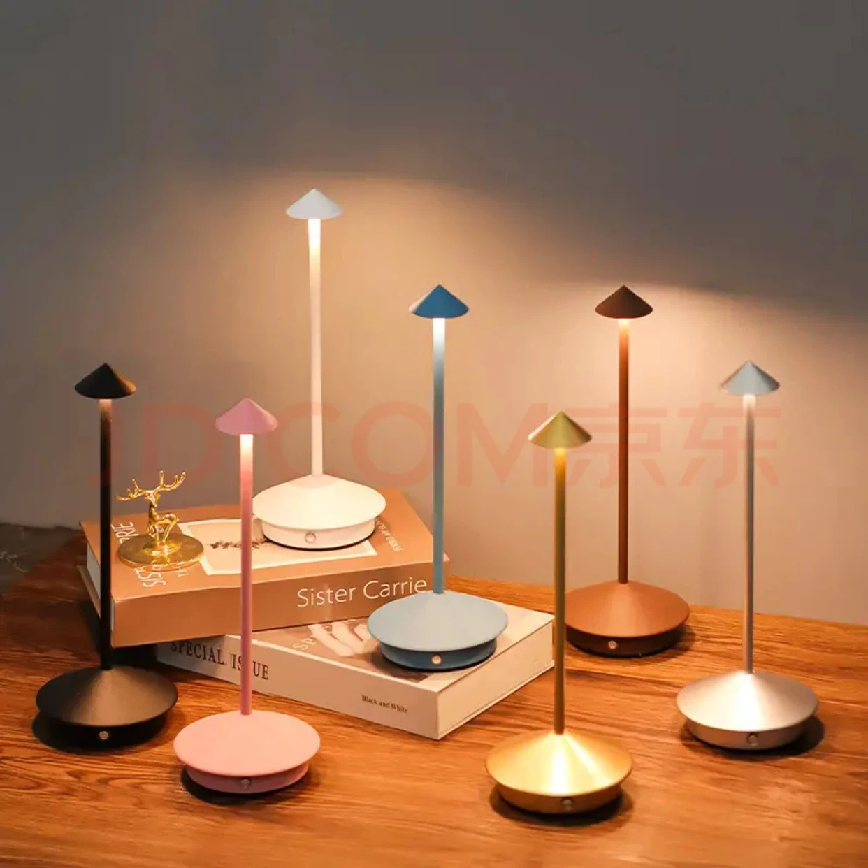 Three (3x) Modern LED Table Lamps - photo 2