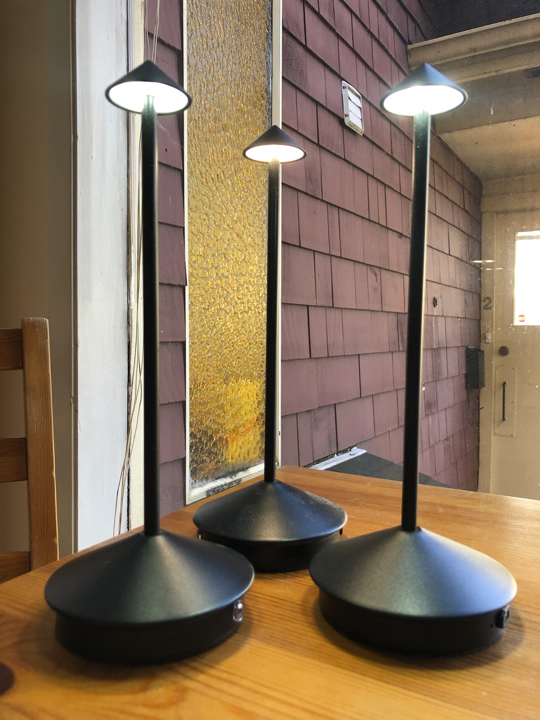 Three (3x) Modern LED Table Lamps - photo 5