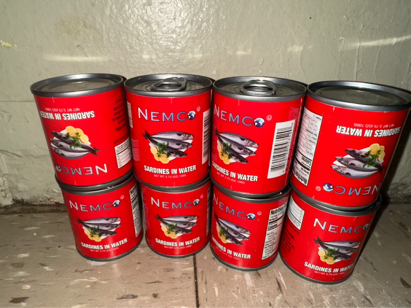 NEMCO Sardines in Water (6 cans)