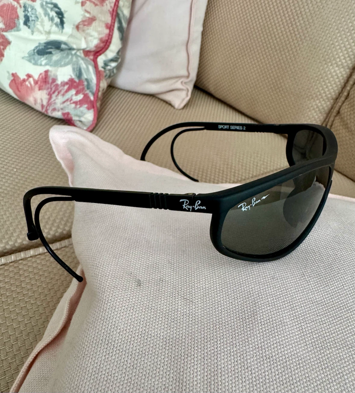 New Vintage Ray Ban B&l Sports Series 4 Aviator Sunglasses Usa - photo 2