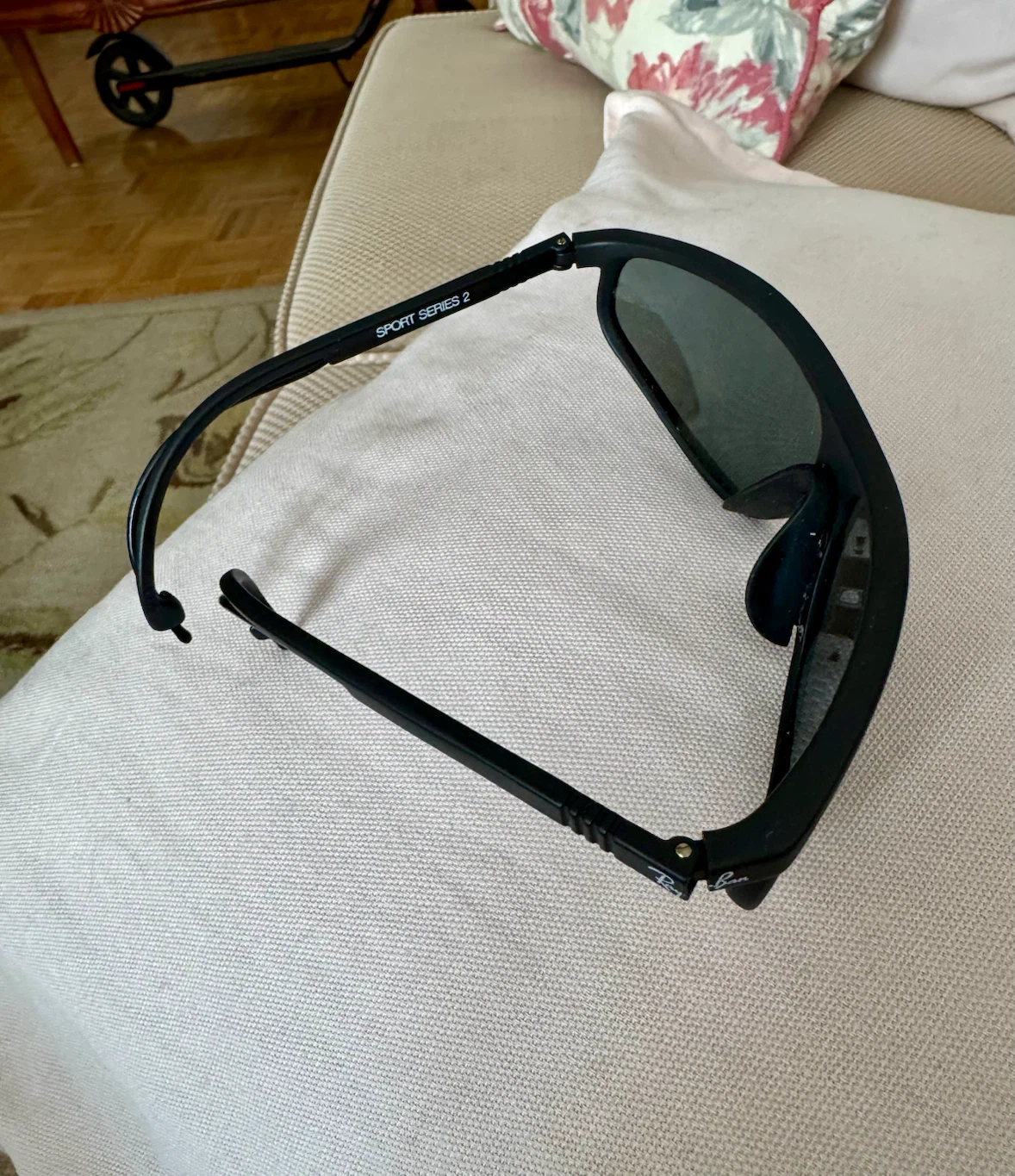 New Vintage Ray Ban B&l Sports Series 4 Aviator Sunglasses Usa - photo 4