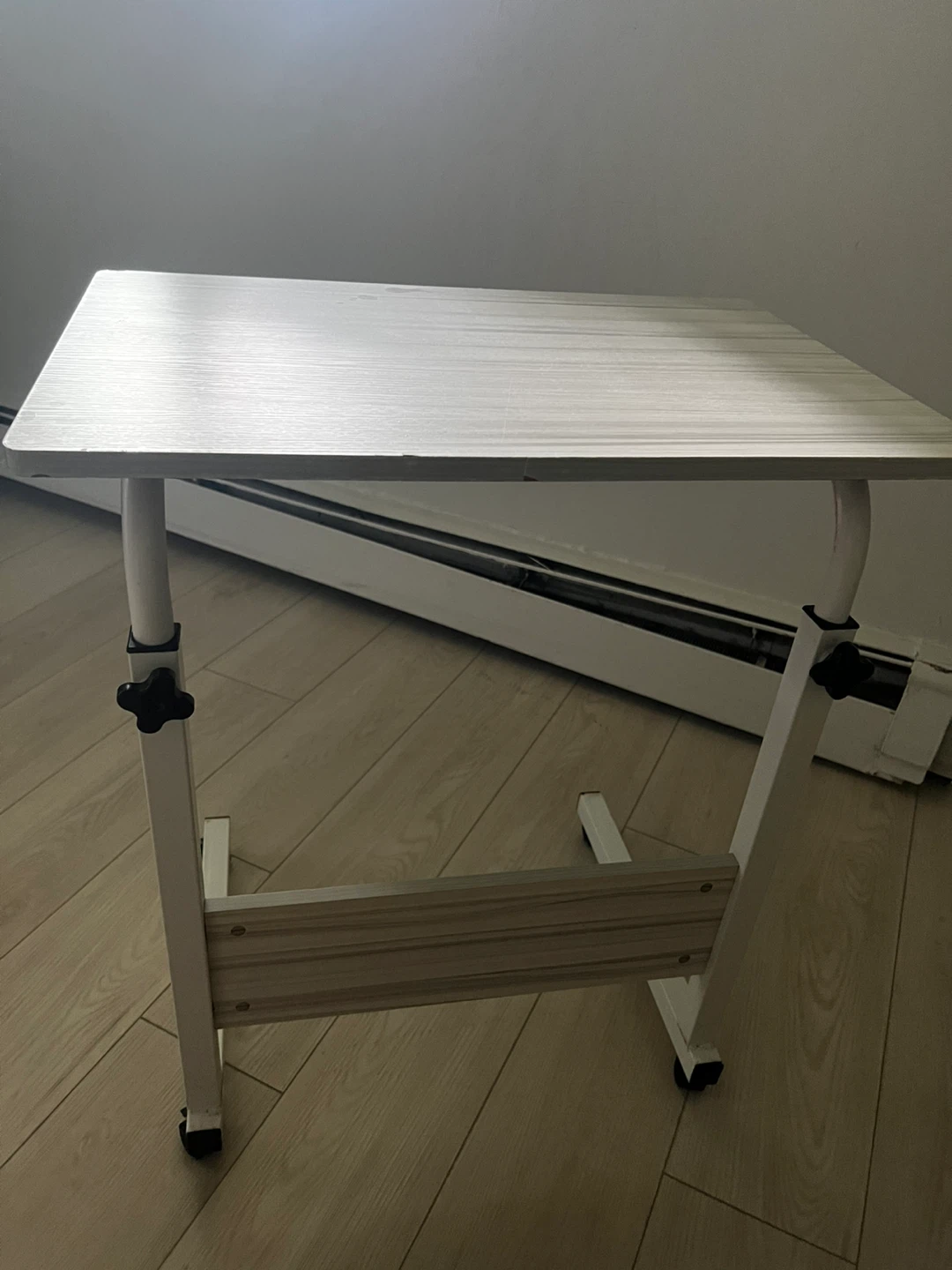 Adjustable Rolling Bedside Table - photo 2