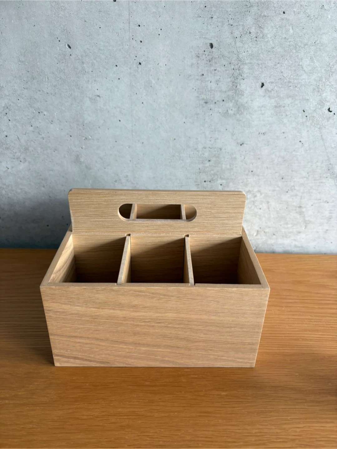 MUJI wooden organizer
