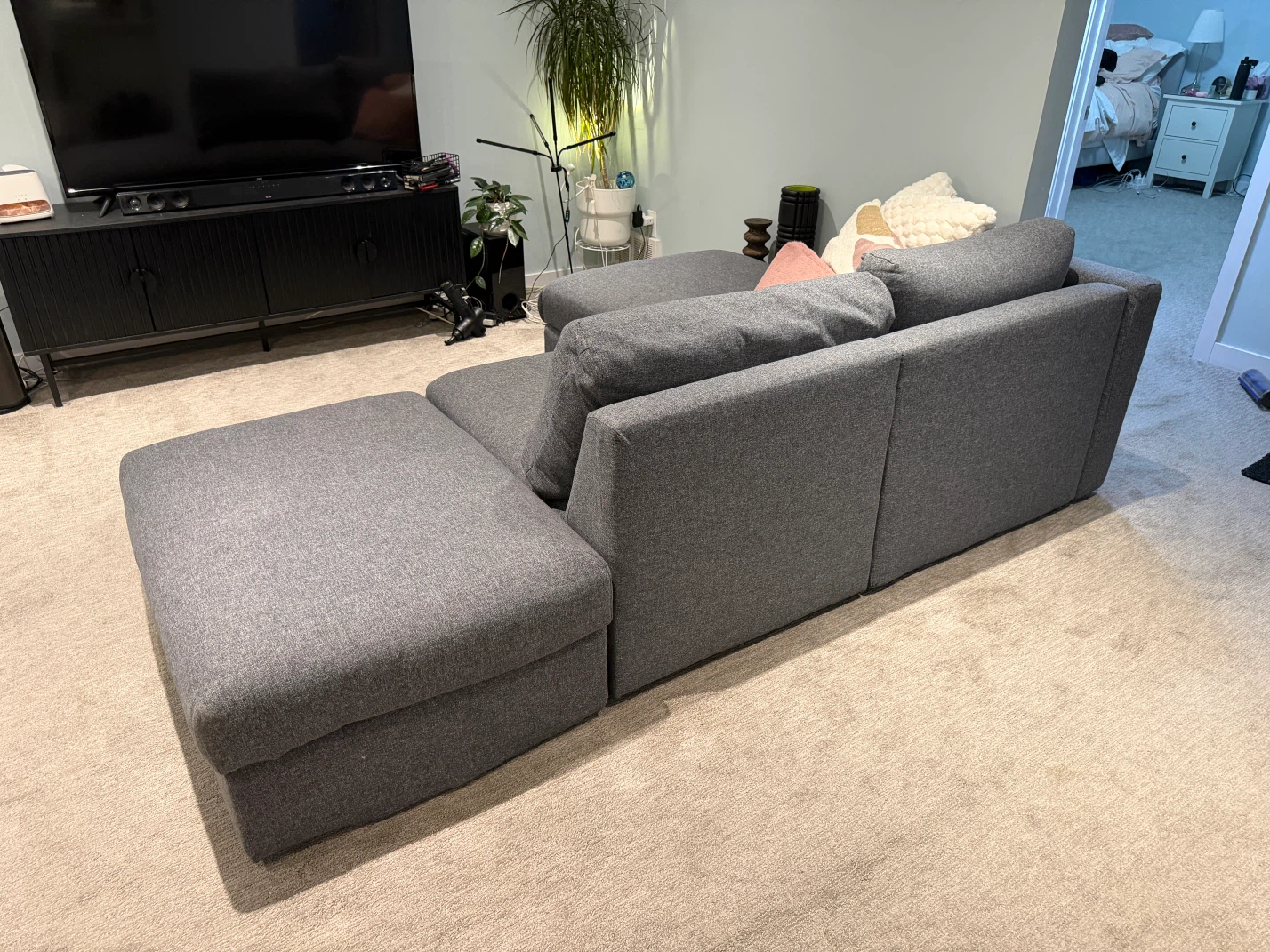 IKEA Vimle Sectional Sofa with Storage - Dark Grey - photo 2