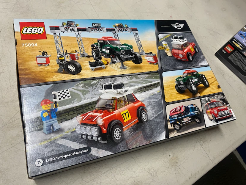 Lego Mini speed champions 75894 new sealed box - photo 4