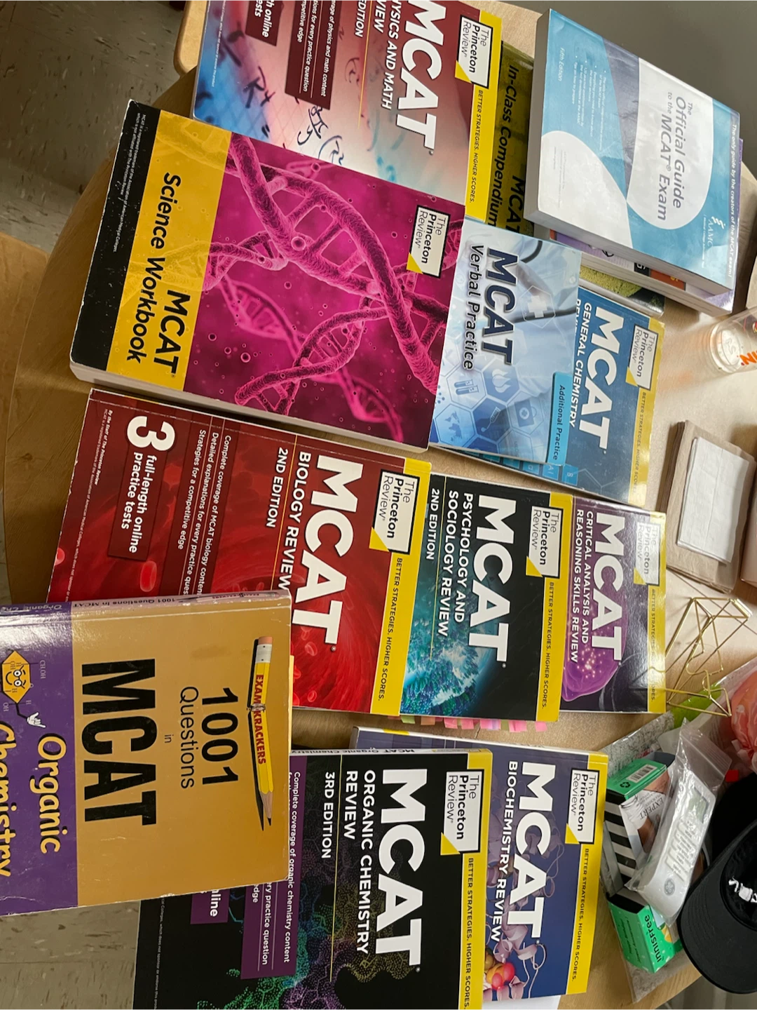 The Princeton Review MCAT Complete Test Prep Bundle