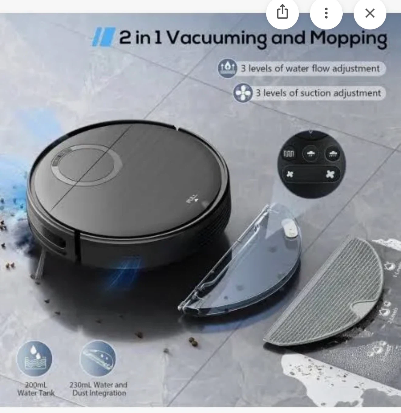MAMNV T7S Robot Vacuum & Mop - photo 4