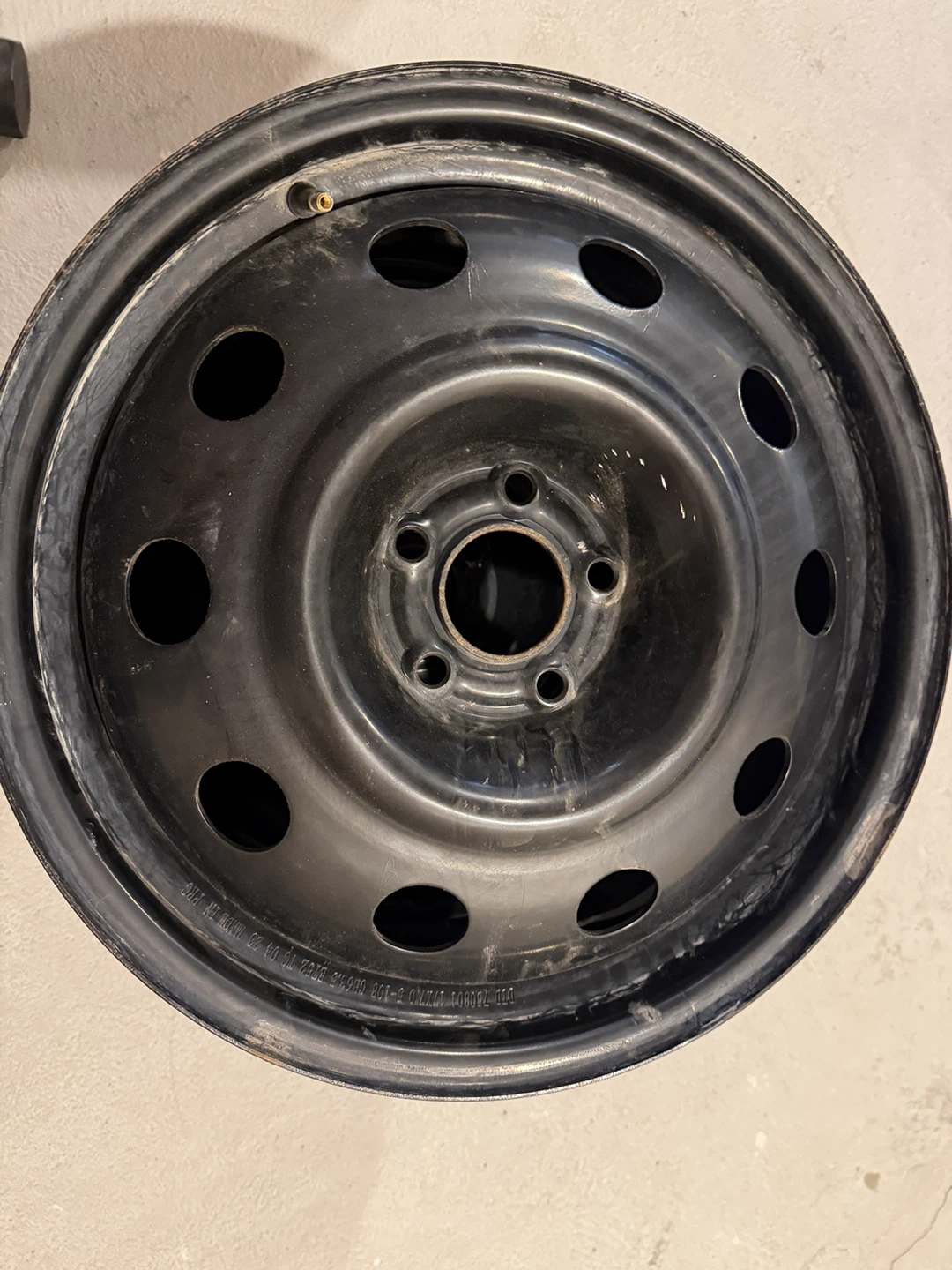 Ford Black Steel Wheels