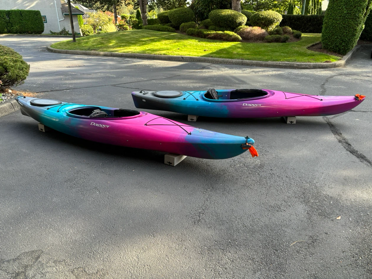Dagger Zydeco 11.0 Kayak + Aqua-Bound Paddle