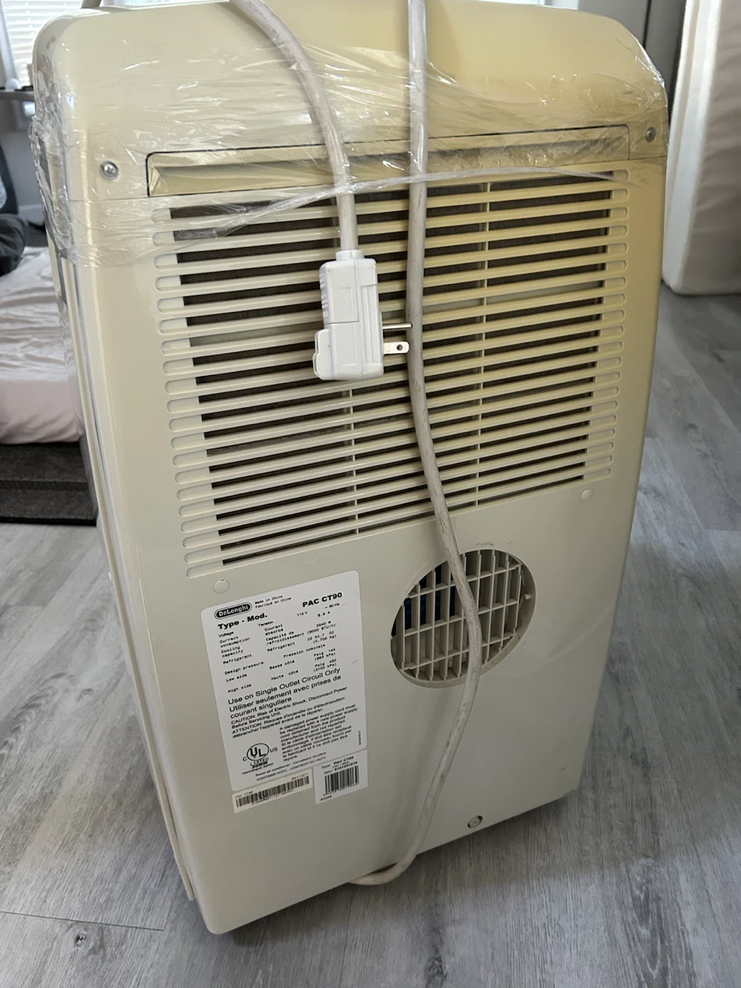 DeLonghi Pinguino 9000 BTU Portable Air Conditioner - photo 5