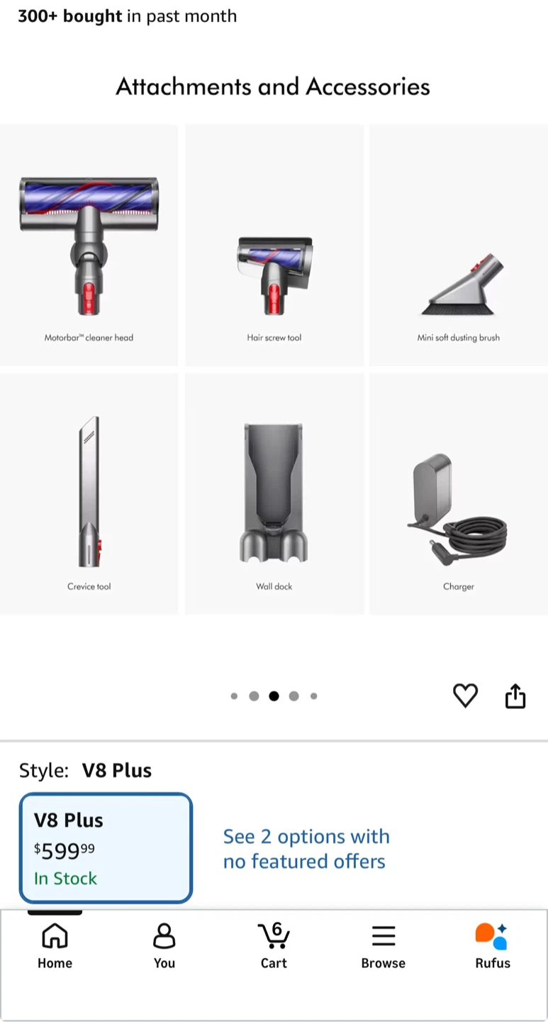 Dyson V8 Plus Cordless Vacuum Cleaner - photo 4