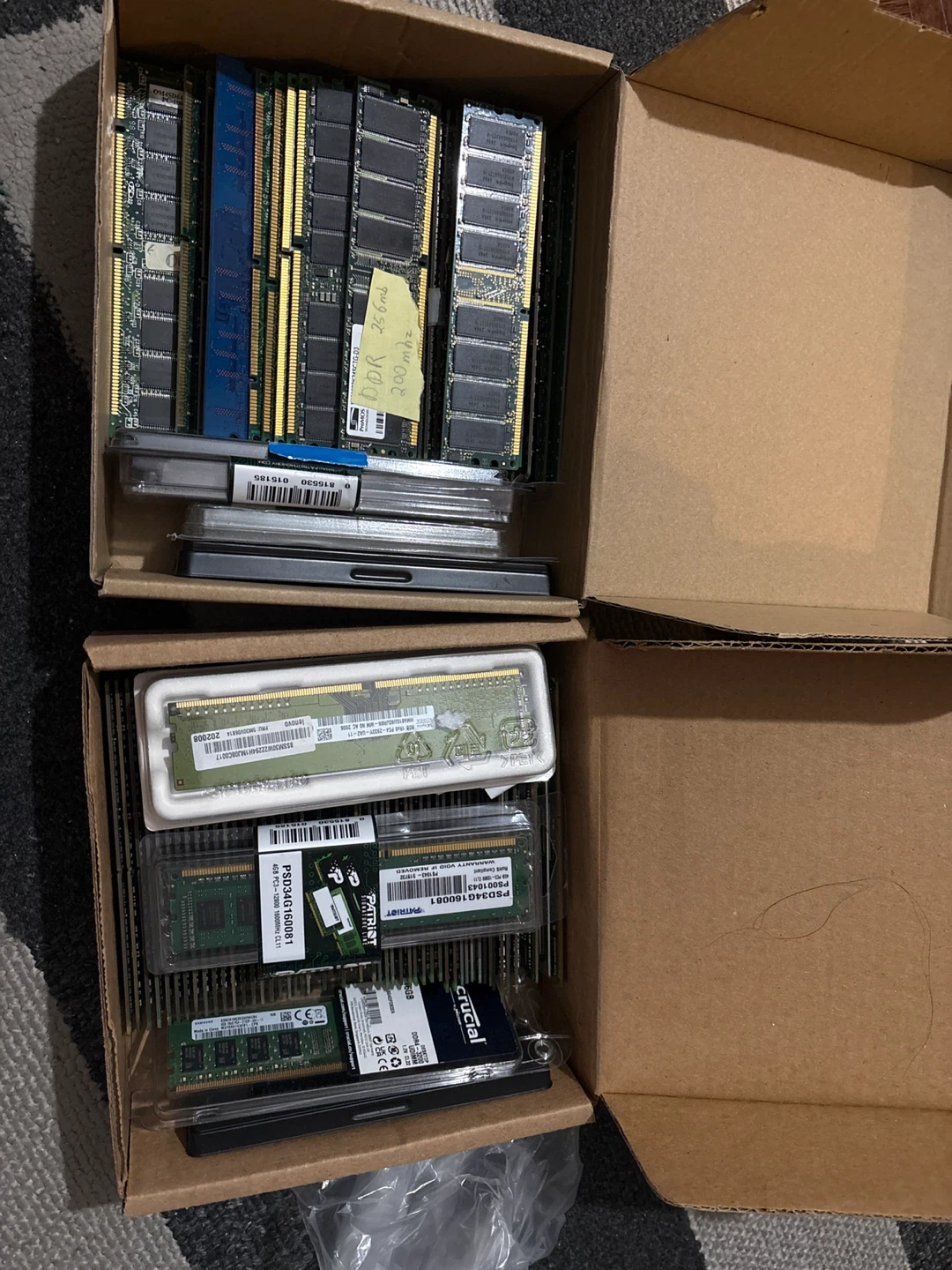 Assorted RAM Sticks