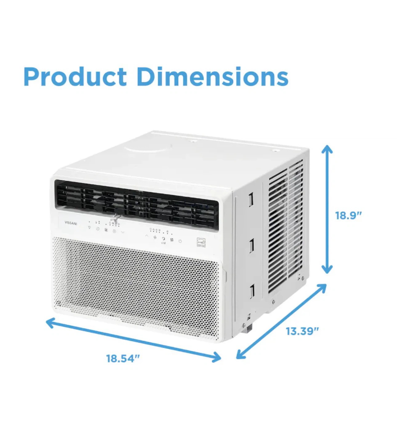 Vissani 10,000 BTU Window AC w/ Remote - Like New