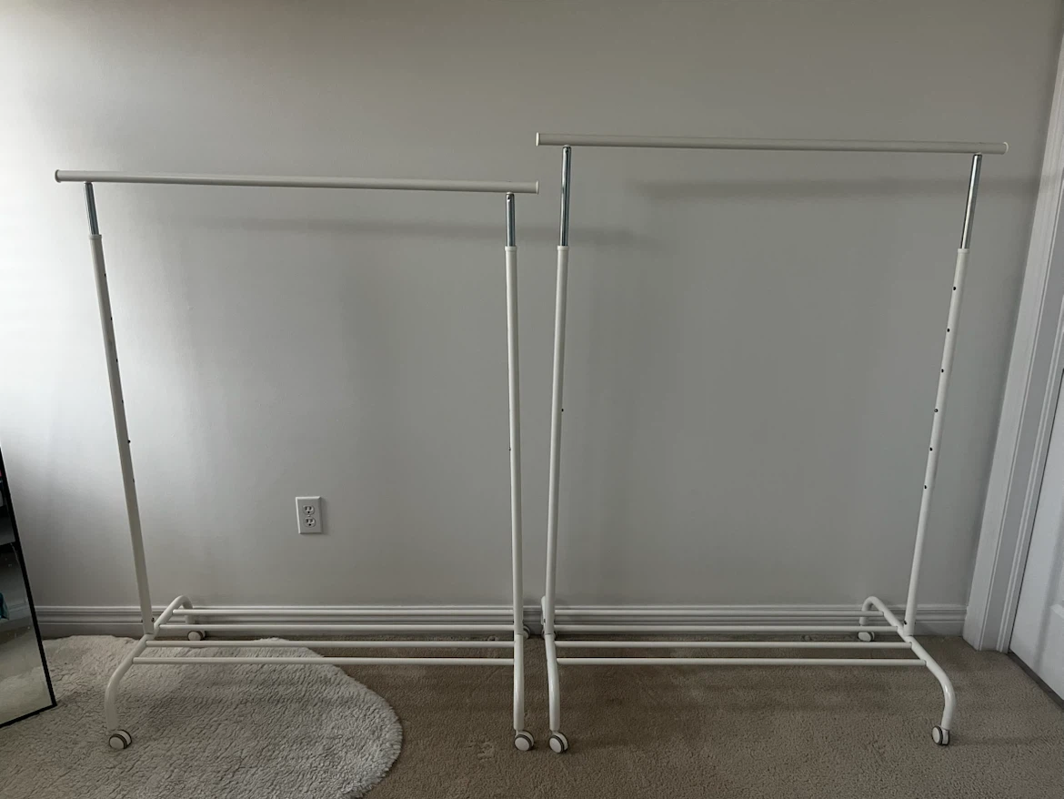 IKEA RIGGA Clothes Rack - $25 each / $45 for Both (OBO)