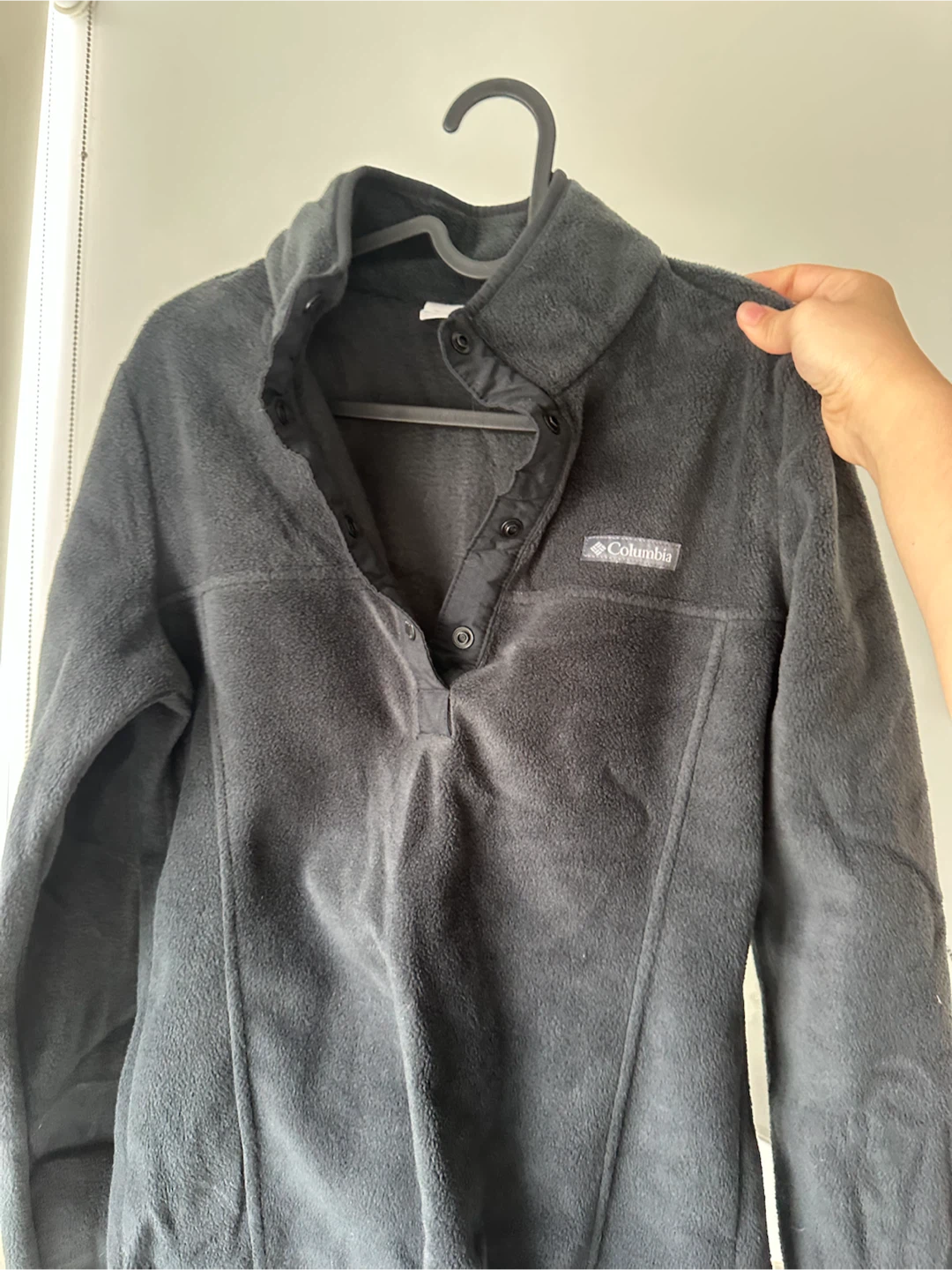 Columbia Fleece Pullover - Charcoal Black - XS