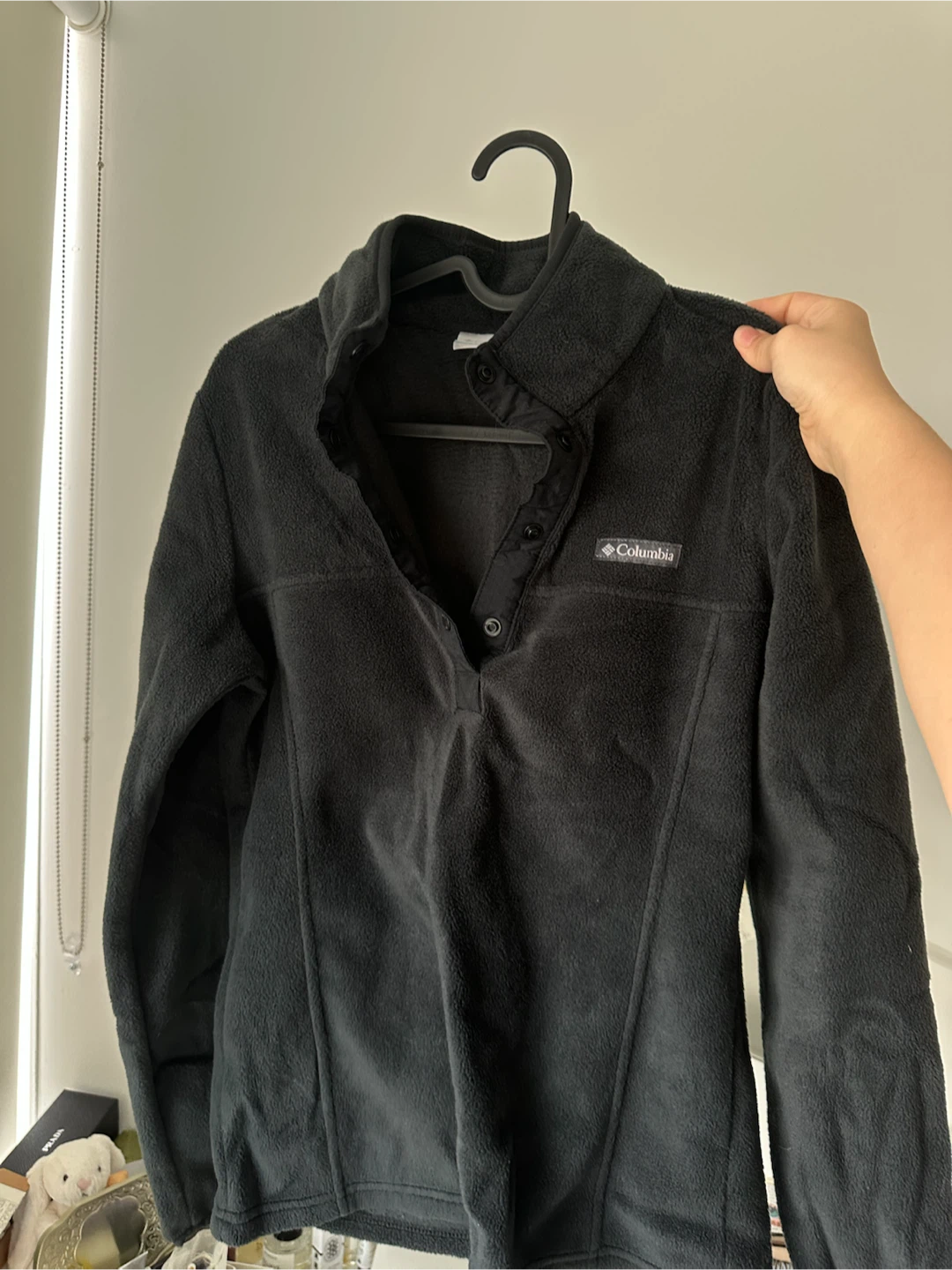 Columbia Fleece Pullover - Charcoal Black - XS - photo 2